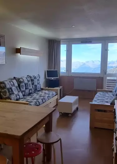 Appartement confortable  Pied de pistes  Vue Mont Blanc